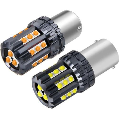 2PCS 1156 BA15S P21W R10W 1157 BAY15D P21/5W Super Bright LED Auto Tail Brake Bulb Backup Reverse Lamp Car Daytime Running Light