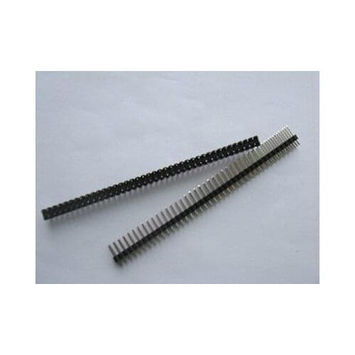 20pcs 2mm 40 Pin Male Double Row Pin Header Strip