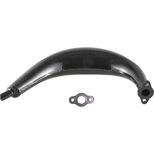 40mm Big Half Moon Muffle Exhaust Pipe 80cc Motorized Motorised Bicycle