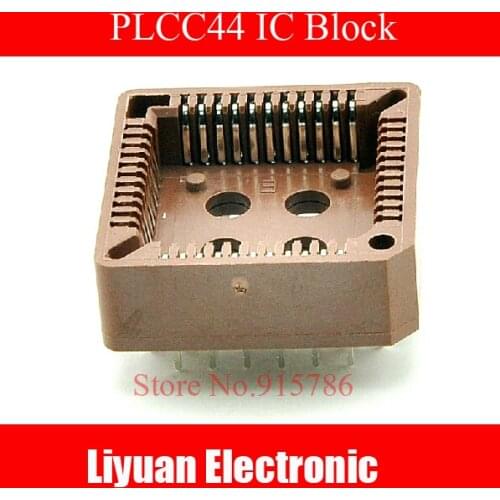 5pcs PLCC 44 PLCC44 DIP Through Hole Mount IC Socket