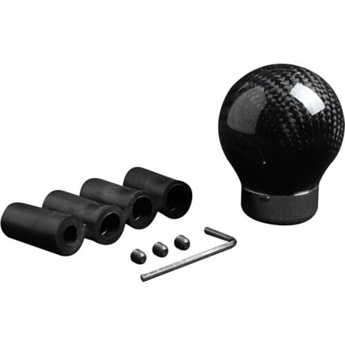 Carbon Fiber Aluminum Gear Knob Manual Transmission Aluminum Gear Shift Knob Shifter Knob