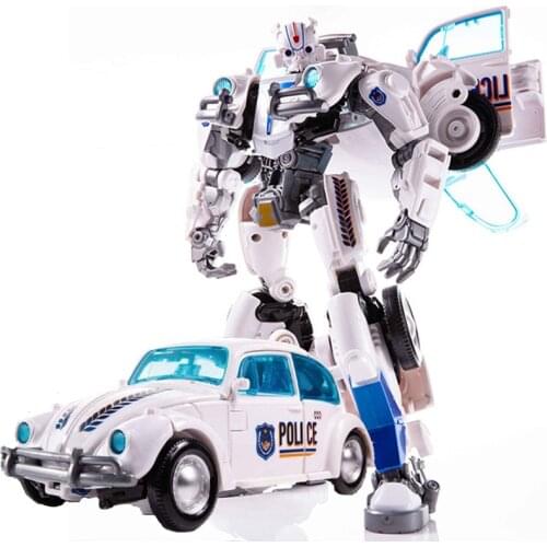 BMB New Big Size 21cm Transformation Toys Cool White Robot Car Tank Model Alloy Anime KO Action Figure Kids H6001-3 SS38 YS-03B