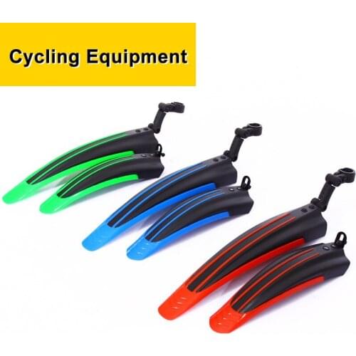Mountain Bike Fender Color 20-26 Inch Bicycle Universal Plastic Mud Fender Front And Rear Mudguards
