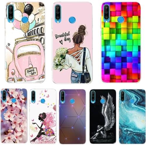 Case For Huawei P30 Lite Case Silicone TPU Back Phone Case On For Huawei P30 Pro VOG-L29 ELE-L29 P 30 Lite Coque Bumper