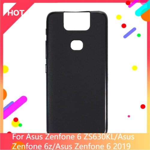 Zenfone 6 ZS630KL Case Matte Soft Silicone TPU Back Cover For Asus Zenfone 6z Zenfone 6 2019 Phone Case Slim shockproof