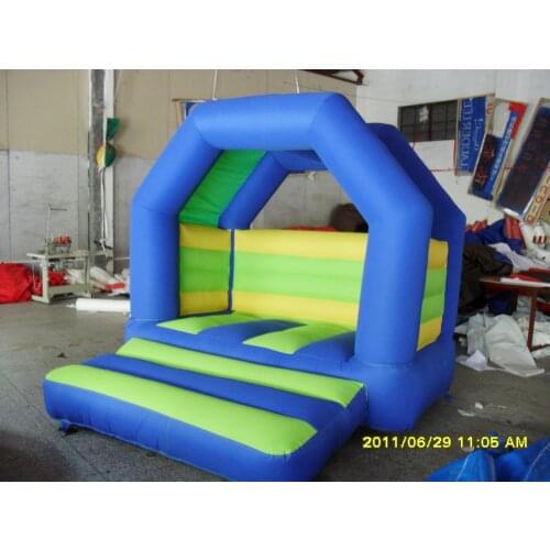 Cheap inflatable trampoline bouncy house indoor outdoor playing for kids