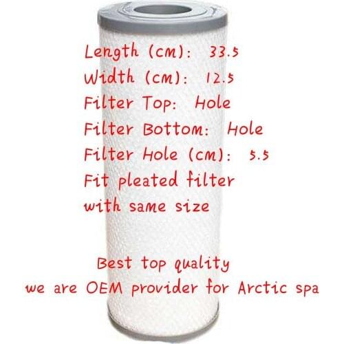 Cheap spa filter 33.5 x 12.5cm Inexpensive hot tub filter Spain Belgium New Zealand filter
