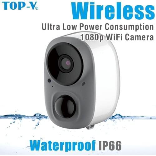 Long Life Rechargeable Battery Remote PIR Alarm Smart Home 1080P CCTV Camera