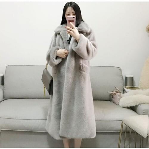 HOOOFUR Artificial Fur Coats