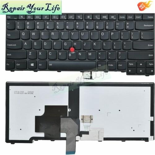 T440 T450 US Backlit Keyboard for Lenovo T440 T440S T440P T440 E431 T431S E440 L440 Test Good P/N:SN5320BL 850-02251-00A