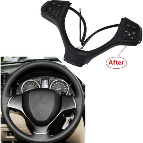 Steering Wheel Cruise Control Volume Switch Button For Suzuki Vlivo Vitara Celerio SX4 S-cross Swift 2011-2017 Car accessories