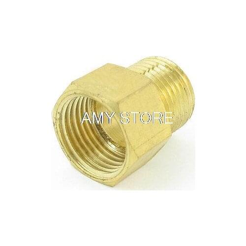 Brass 1/2" BSP x 1/2" BSP Male to Female Thread Hose Pipe Coupler Fittings