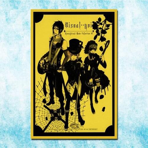 Japanese Anime Black Butler Poster Art Silk Canvas Retro Print For Home Room Decor Wall Stickers-005