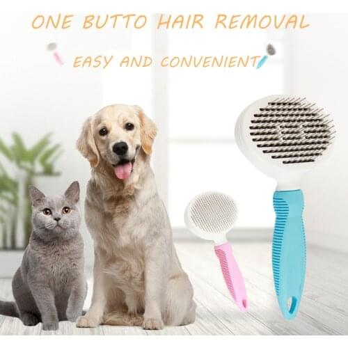 Pet Hair Removal Supplies Dog Grooming Comb Cat Massage Comb Dog Accessories Kong Dog Comb Cat Hair Remover Dropshipping Center