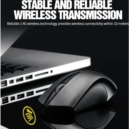 1200dpi Rechargeable 2.4G Cordless Silent Mouse Durable Practical Multi-functional Classic Computer Laptop Wireless Mice