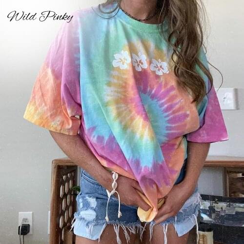 Женские футболки с принтом WildPinky China At AliExpress