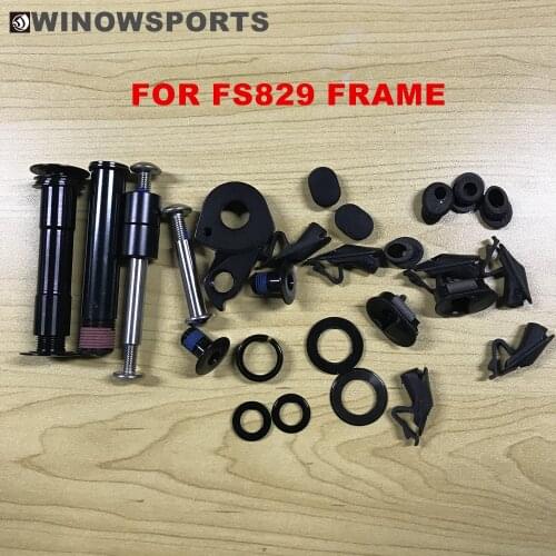 Winowsports screw kits for carbon mtb full suspension frame FS829