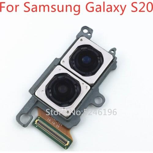Back Rear big Main Camera Module Flex Cable For Samsung Galaxy S20 G980F G980U Flex Cable Camera Bar Replacement parts