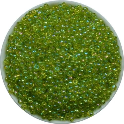 1000pcs 3mm Green AB Color Czech Glass Seed Loose Spacer Beads For Diy Jewelry Findings Diy Making Home Decoration Accessories