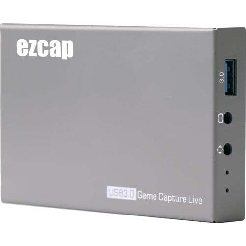 4K 60FPS HDR HDMI Audio Video Capture Card Recording Box USB 3.0 Computer PC OBS Live Streaming with Mic Gamepad input TV Loop