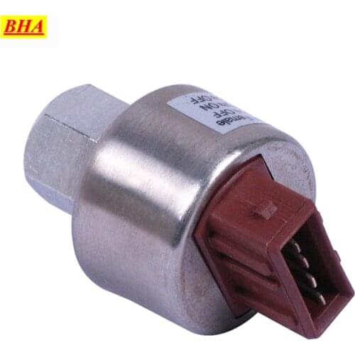 Automotive air conditioning pressure switch for peugeot 206 306 405 406 OE#9614390780 HP:26Bar off MP:17Bar on LP:2.0 Bar off