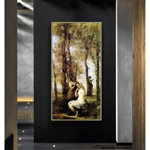 DIY digital painting Nordic style nude painting figure painting decorative painting adult hand-painted decompression