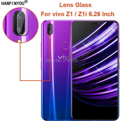 For vivo Z1 / Z1i 6.26" Clear Ultra Slim Back Camera Lens Protector Rear Camera Lens Cover Tempered Glass Film