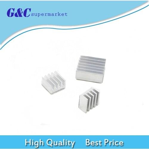 TWO Set 6PCS Aluminum Heatsink Cooler Adhesive Kit for Cooling Raspberry Pi diy electronics