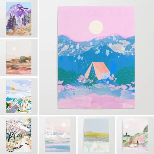 HD Printing Sun Poster Wall Artwork Landscape Canvas Painting Home Decorative Living Room Modular Abstract Pictures Framework