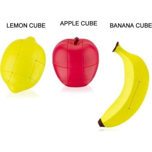 Simulation Fruit Cube Toy Alien New Bizarre Fun Puzzle Early Learning Practical Teaching Tools Activate The Space Imagination