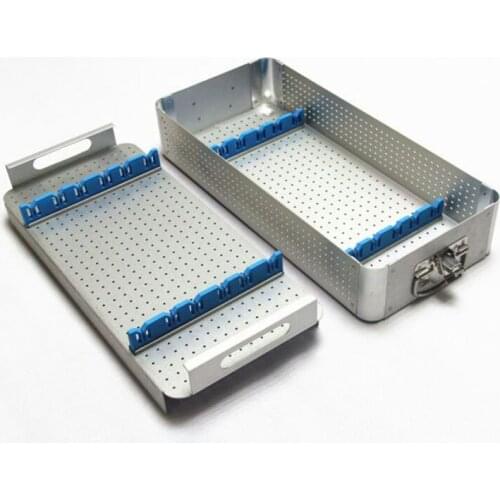 Endoscopic laparoscopic instrument sterilization box High temperature medical equipment storage box