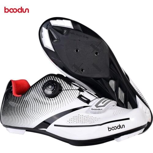 Boodun Road cycling shoes mens Ultralight Breathable MTB bike self-locking Shoes Professional sports road bicycle Racing Shoes