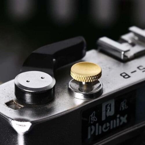 30pcs Metal Camera Shutter Release Button Gold Silver pure copper for Fujifilm XT3 XT30 XT20 Leica M series micro SLR camera