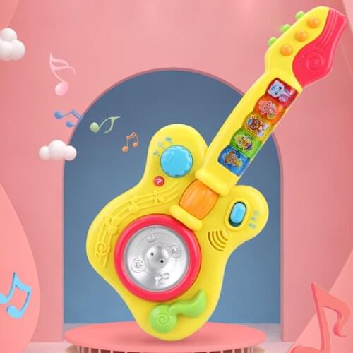 Mini guitar song ukulele toys-for-kids trumpet todler toy Sound Kids Keyboard Piano Baby Playing Type Musical Instruments