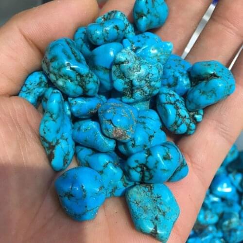 Natuurlijke minerale natuurlijke turquoise originele steen mineraalstukken 200g