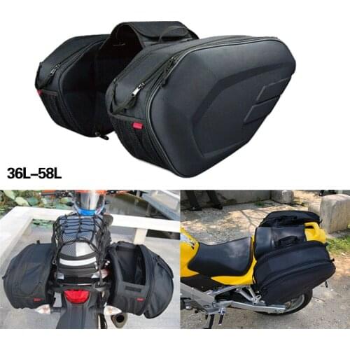New Motorcycle Waterproof Racing Race Moto Helmet Travel Bags Suitcase Saddlebags + One Pair of Raincoat