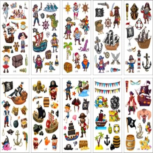 The wholesale spot wholesale mermaid series waterproof tattoos tattoo paste cartoon children customization