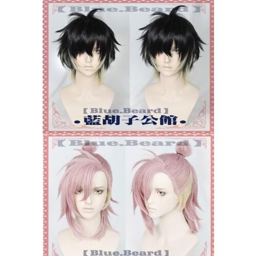 Anime Slow Damage REI Towa Costume Cosplay Wig Hair +Track
