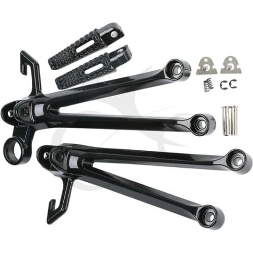 Rear Passenger Foot Peg Footrest Bracket Set For SUZUKI GSXR 1000 05-06 TWO COLORS