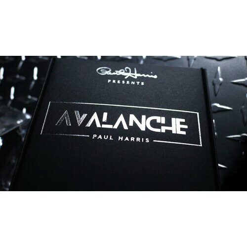 Paul Harris Presents AVALANCHE (Gimmick and Online Instructions) Close up Magician Decks Mentalism Card Magic Tricks Illusions