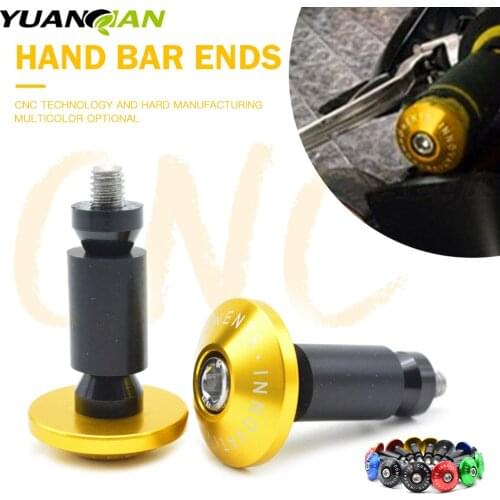 7/8" 22mm CNC Motorcycle Hand Bar Ends Handlebar Grips Ends For Suzuki GSXR 600 750 1000 1300 Sv650 B-king TL1000 DL650 DL1000