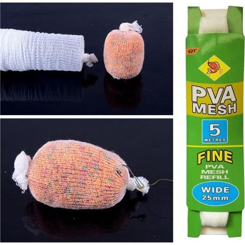 Fishing Mesh Nets PVA Micro-mesh 5M Refill Carp FISHING PLATFORM