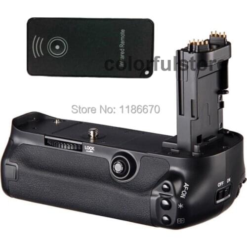 Vertical Battery Hand Grip For Canon EOS 5D Mark III 3 5DIII 5D3 DSLR Camera + IR Remote Control as BG-E11 BGE11 Free Shipping