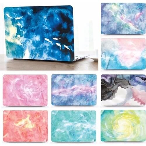 Marble Pattern Protective Hard Shell Case Keyboard Cover Set For 11 12 13 15" Apple Macbook Pro Retina Touch Bar Air A1466 A1369