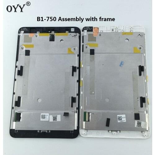 LCD Display Panel Screen Monitor Touch Screen Digitizer Glass Assembly with frame For Acer Iconia one 7 B1 750 B1-750