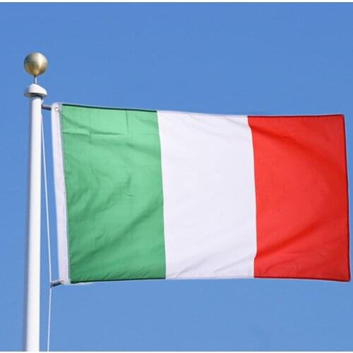 1 Pcs Italy Flag 90X150cm / 3X5 FT Big Hanging Italy National Country Flag Italian Banner Used For Festival Home Decoration