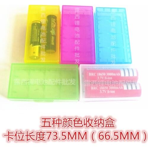 1pcs Heat Shrink Factory Direct Sale Receive A Case 2 Section 18650 Portable Battery Box 18650 Quality 16430 Placed Four Storage