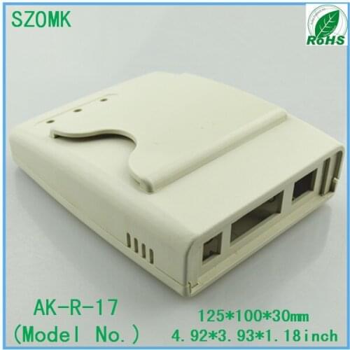 10 pcs, hot selling abs plastic outlet boxes 125*100*30mm IC card reader plastic access sensor enclosure, plastic project box