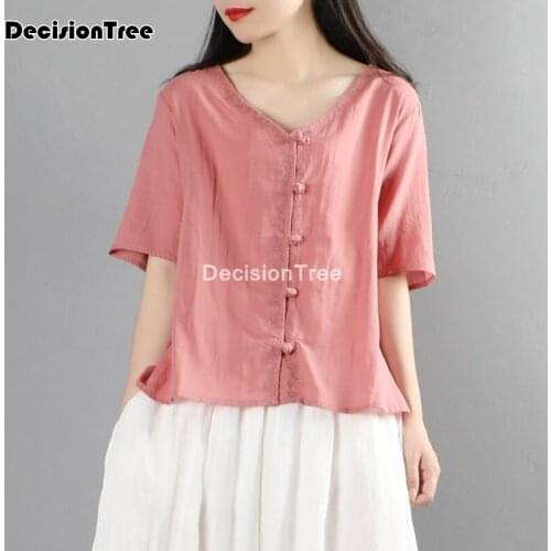 2021 kimono cardigan chinese style clothes qipao folk women satin vintage tang suit blouse traditional chinese clothing women