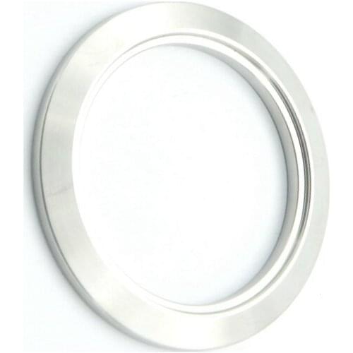 45mm ID x 64mm Ferrule OD 304 Stainless Steel Sanitary Open End Cap With Groove For Homebrew Fit 2" Tri Clamp